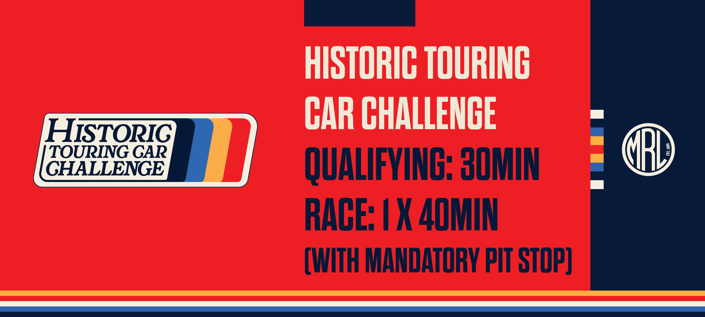 Motor Racing Legends Historic Touring Car Challenge grid timings