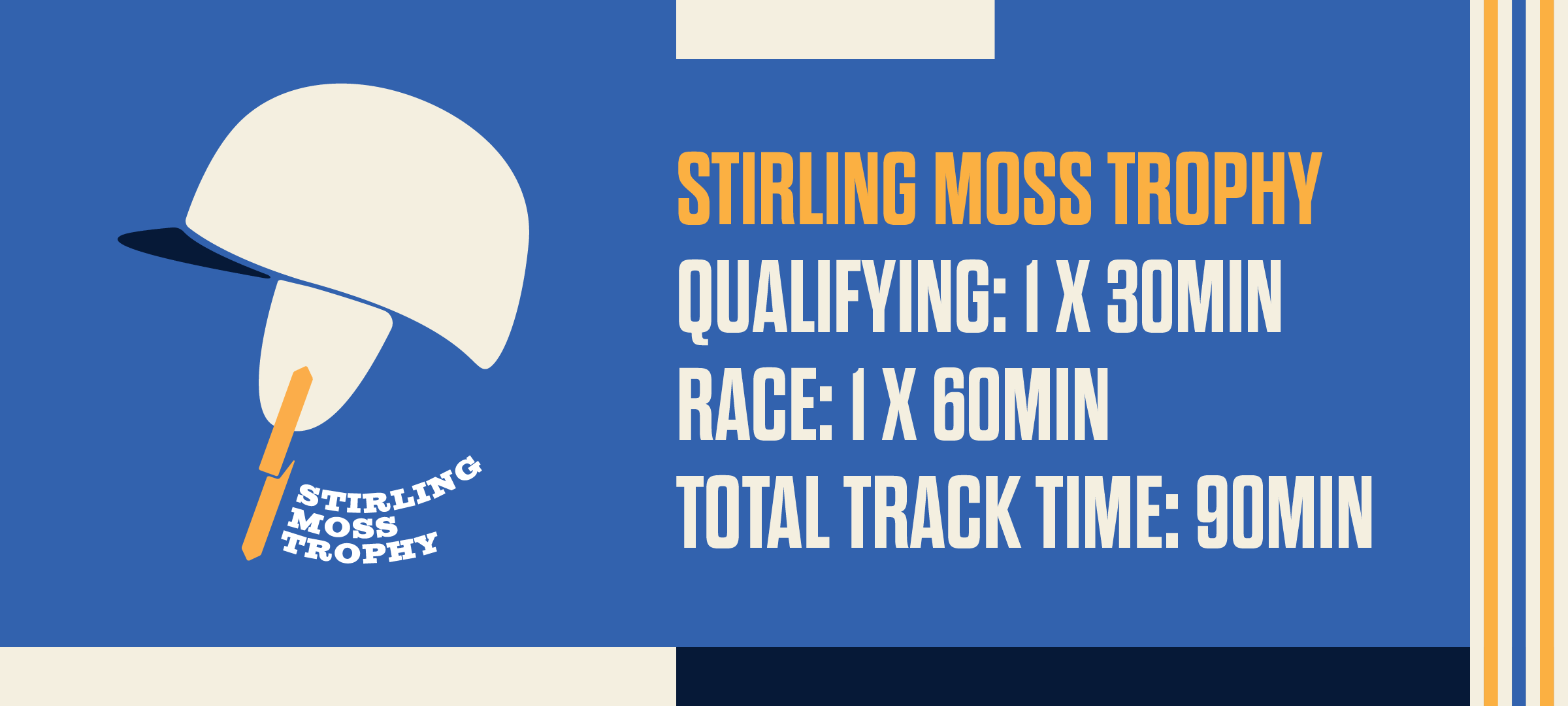 Motor Racing Legends race series grid timings