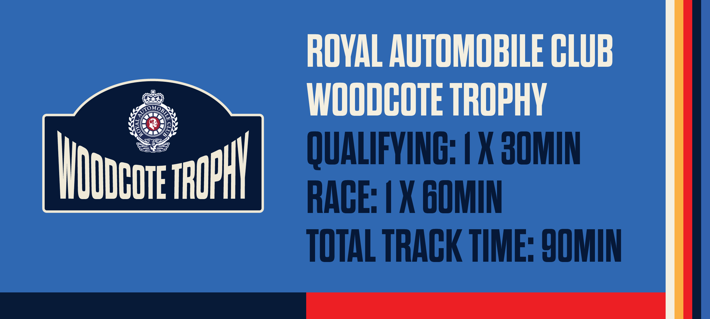 Motor Racing Legends race series grid timings